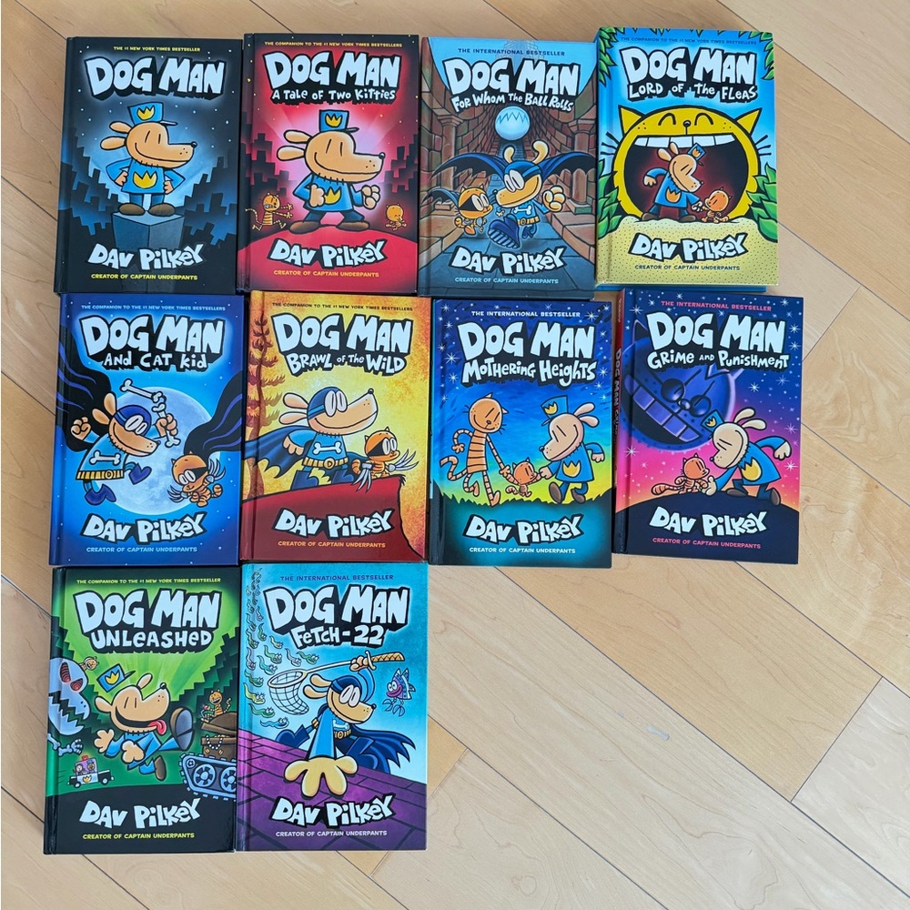 Dog Man series 10 books